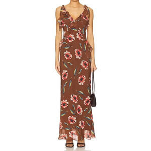 Steve Madden Adalina Maxi Dress brown maxi